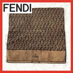 未使用FENDI ウォッシュタオル ズッカ柄 ブラウン - メルカリ