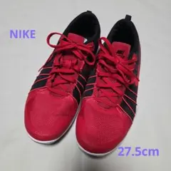 NIKE スニーカー 27.5cm レッド/ブラック
