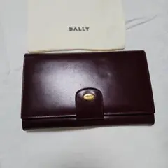 BALLY バーガンディ レザー 長財布のサムネイル