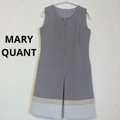 【美品】MARY QUANT マリークワント ノースリーブ ワンピース