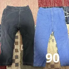 ユニクロ　レギンス　10分丈　90