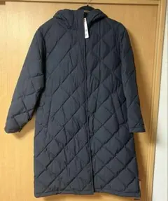 UNIQLO パフテック ロングコートリラックスフィット ブラックLサイズ 新品