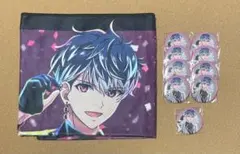 【アイナナ　百　缶バッジ&タオル】