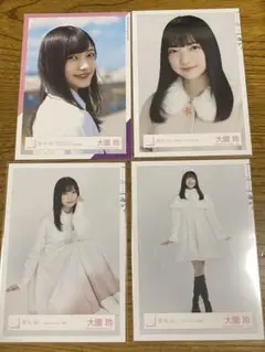 大園玲　直筆　青衣装　ヨリ 櫻坂46 生写真 2期生大園玲 MakeorBreak MV衣装 ヨリ - メルカリ