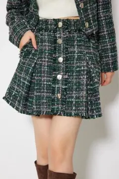 リエンダ　ツイードスカート