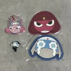 ケロロ軍曹 ギロロ ドロロ ラバーコースター サンリオコラボ 目印チャーム