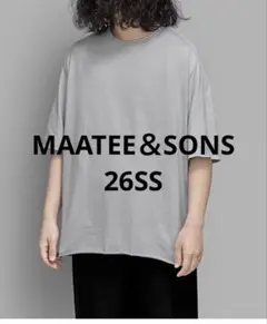 26SSマーティアンドサンズS/S French Seam Tee SUVIN - メルカリ