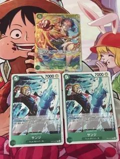 ワンピースカード モンキー・D・ルフィ エース＆サボ＆ルフィ - メルカリ