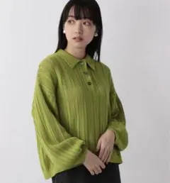 LOWRYSFARM   ローリーズファーム　スカシアミポロニット