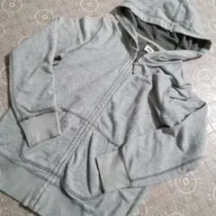 UNIQLO ジップアップパーカー グレー 150cm