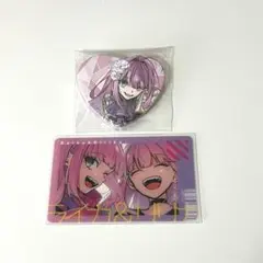 東京エイリアンズ 撫子ライカ コミック ハート 缶バッジ リリカ クリア
