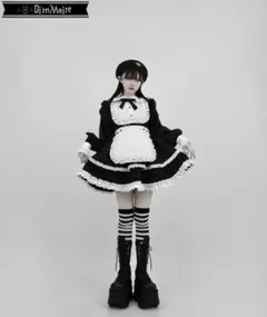 DimMoire 絶メイドワンピース Black&White Mサイズ - メルカリ