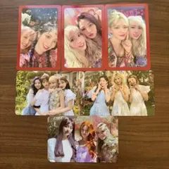 TWICE MORE&MORE ユニットトレカ6枚セット