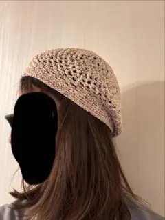 ま*た様 ハンドメイド　春夏ベレー帽