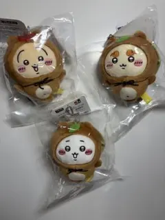 ちいかわ　たぬきだもんくじ　C賞マスコット　ちいかわ　シーサー　うさぎ　セット