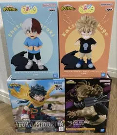 僕のヒーローアカデミア　フィギュア４体まとめ売り【国内正規品】