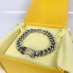 FENDI フェンディ バケットネックレス 喜平チェーン 芸能人着用 保存箱