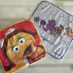 マクドナルド　キャラクターハンドタオル　　2枚セット