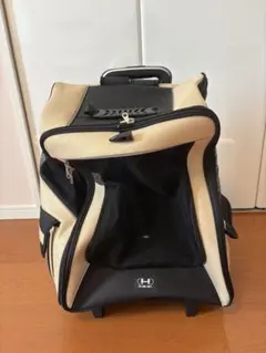 ペット用キャリーバッグ ベージュと黒