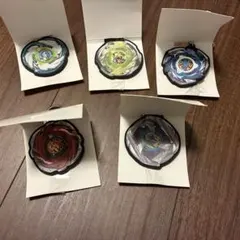 【ラバーキーホルダー】ベイブレードX くじ 全5種 コンプリートセット☆
