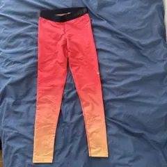 値下げ　Nike グラデーションオレンジ レギンス　M