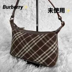 【未使用保管品】Burberry ショルダーバッグ キャンバス ポーチ