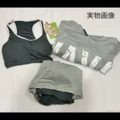 【3点セット】ラッシュガード ジュニア Mサイズ 水着 女の子 160 メッシュのサムネイル