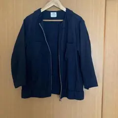 コーエン　七分袖ノーカラージャケット薄手のサムネイル