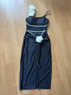 カメリア付き　ワンピース水着のサムネイル