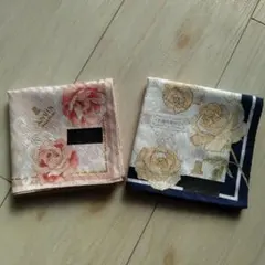 ランバンコレクション　ハンカチ　２枚
