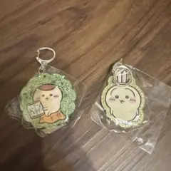 ちいかわ ラメアクリルキーホルダー5 くりまんじゅう&うさぎ