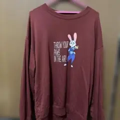 スウェット　UNIQLO ズートピアコラボ