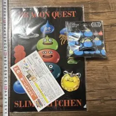 ドラゴンクエスト　クリアファイル＆ロールテープセット　スライム＆キングスライム