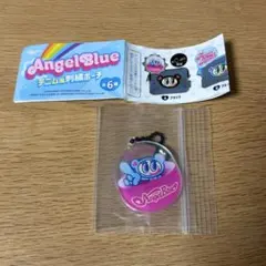 Angel Blue デニム風ポーチ チャーム エンジェルブルー