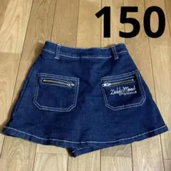 ZIDDY ジディ デニム ショートパンツ スカート 150 女の子