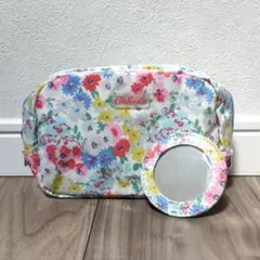 Cath Kidston　ミラー付きコスメポーチ
