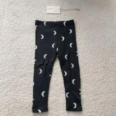 organic zoo ムーン柄レギンス 2-3y