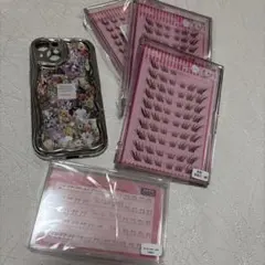 iPhone14ケース　つけまつげ　グルーなしで付けれるのサムネイル