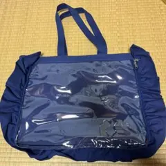 ザッカマート 痛バ A3 フリルトート ネイビー 紺