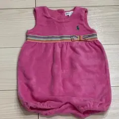 Ralph Lauren ピンクロンパース　9M 75cm