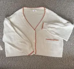 LOWRYSFARM ニット カーディガン アイボリー