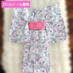 K81♡着物 浴衣 アウトフィット ジェニー バービー ハンドメイド 服