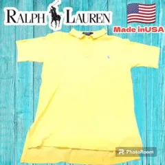 極美品　アメリカ製　ラルフローレンポロシャツ　POLOByRalp Lauren