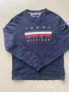 TOMMY HILFIGER ネイビー クルーネックスウェットM