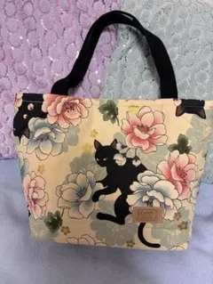 虹猫本舗♡ポーチ内蔵トートバッグ♡オーダー承ります ♡リバティ