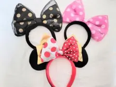 Disney　カチューシャ 3点セット