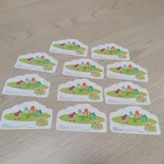 非売品【ぽこ あ ポケモン】 ステッカー 11枚セット