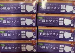 新品未使用　不織布マスク　レギュラー　30枚入り× 8箱