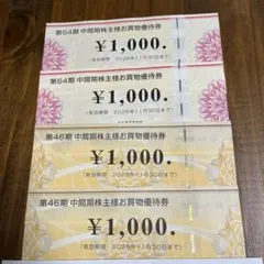 ビックカメラ ＆ コジマ株主優待券 4000円分 2026年11月期限