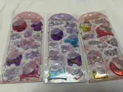 サンリオ ハローキティ クロミ シナモロール ウォーターインシール 3点セット